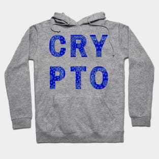 Blue Crypto Hoodie